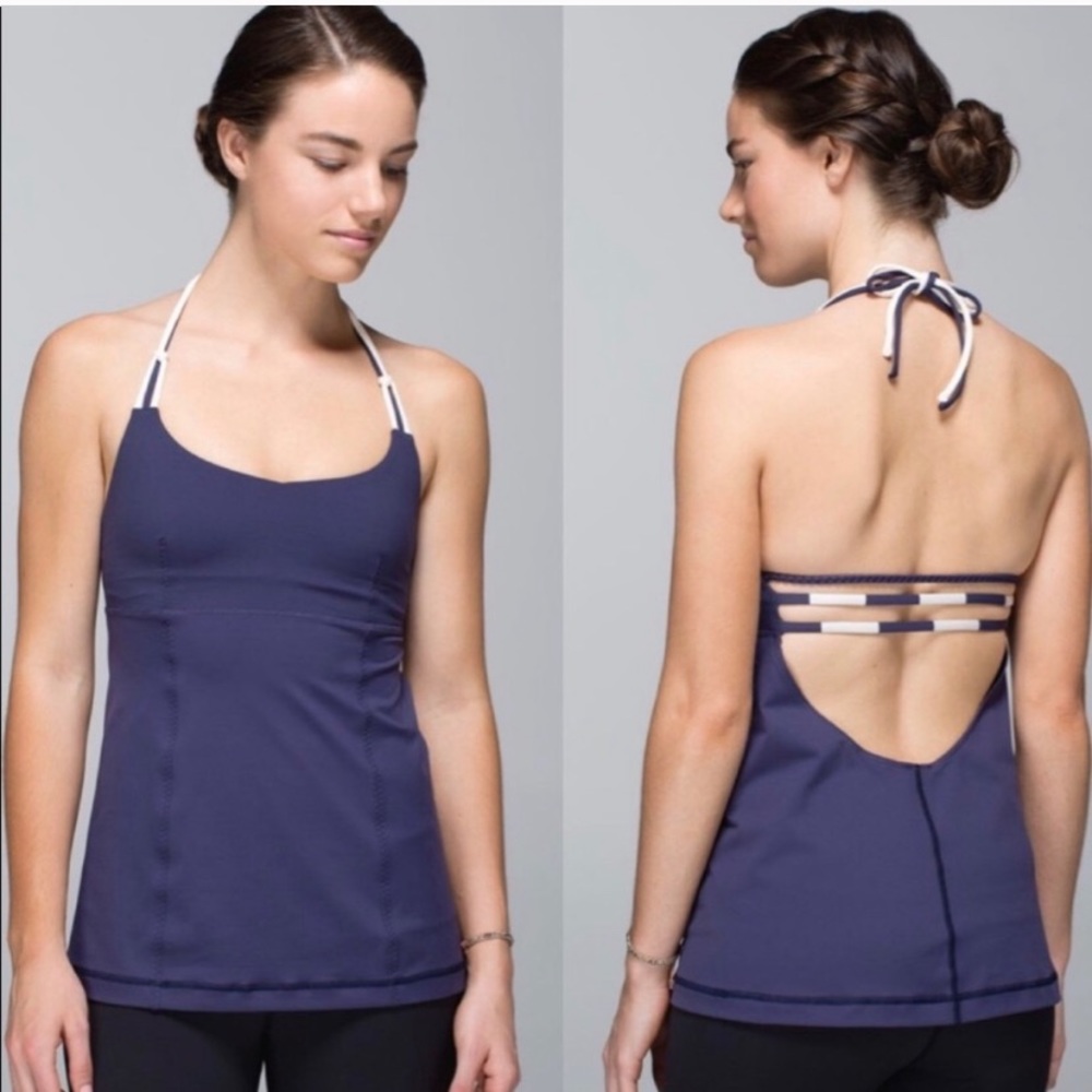 Lululemon Purple Halter Top